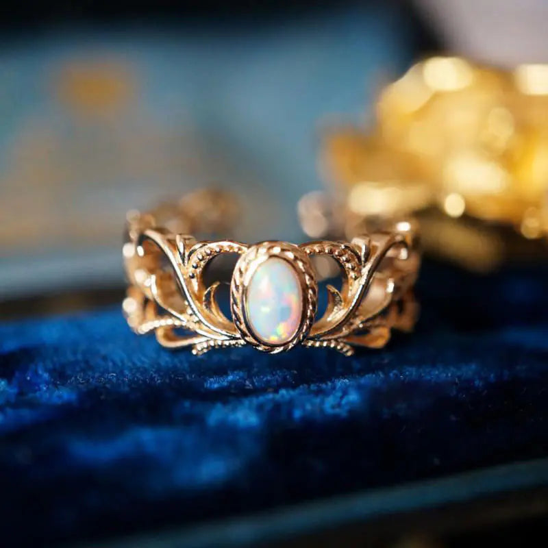 Fashionable Opal Ring for Women