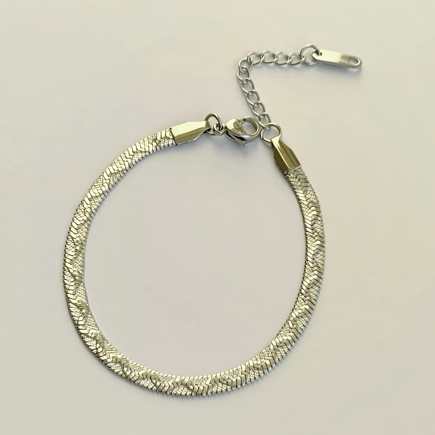 Embossed Gold and Silver Bracelet Set