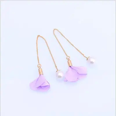 Pearl Tassel Earrings for Women