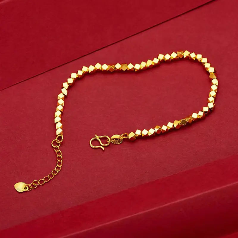 Wholesale Adjustable Simple Vietnamese Gold Bracelet