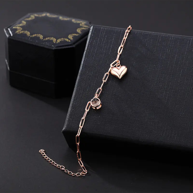 Geometric Projection Bracelet for Women