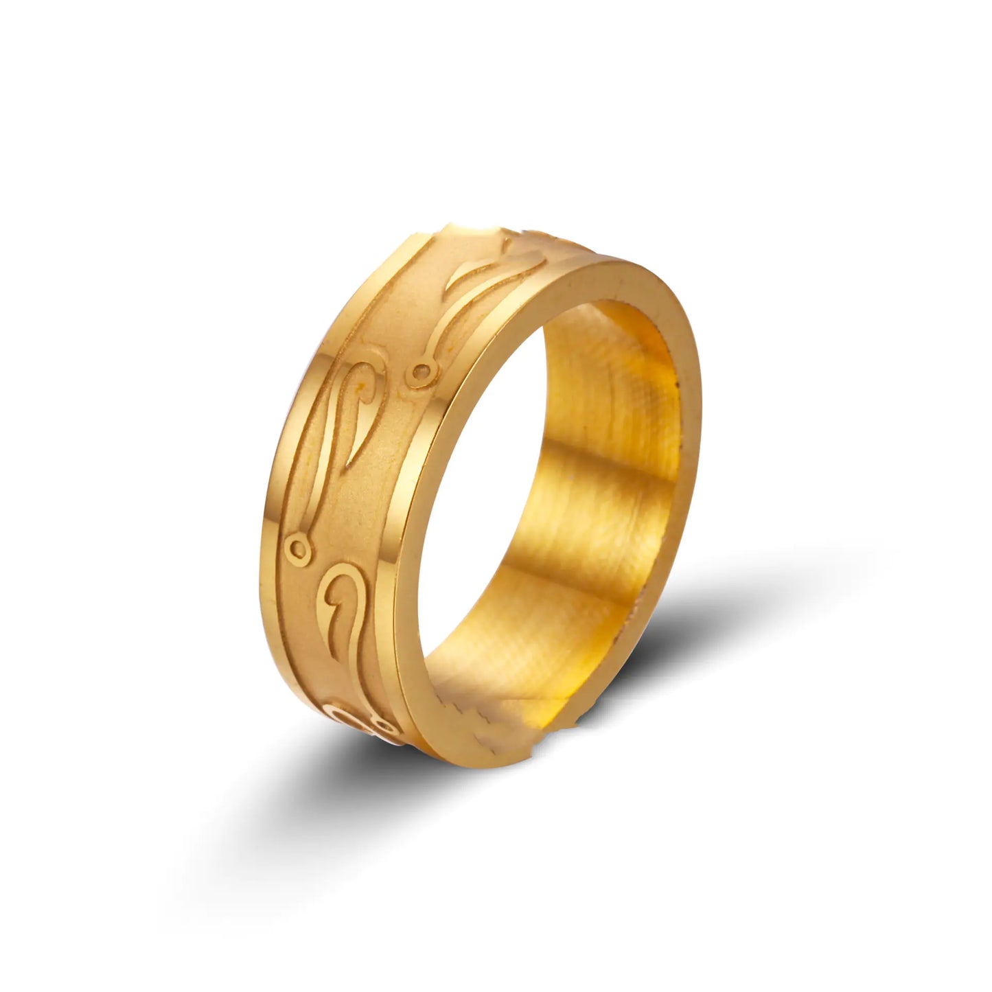 Simple Stainless Steel Ring for Men