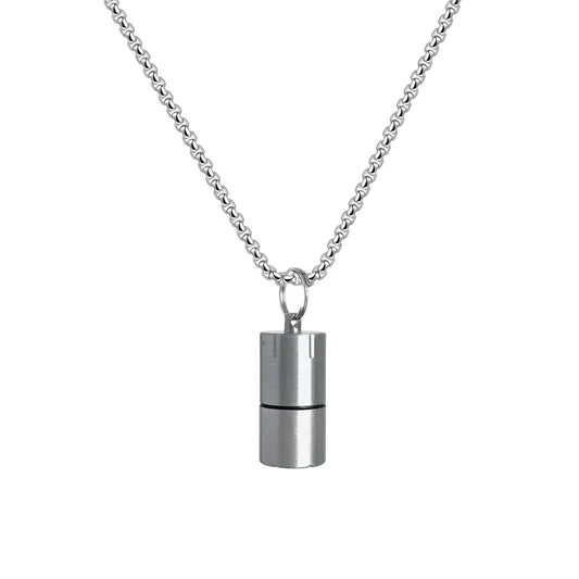 Punk Stainless Steel Lighter Necklace for Men