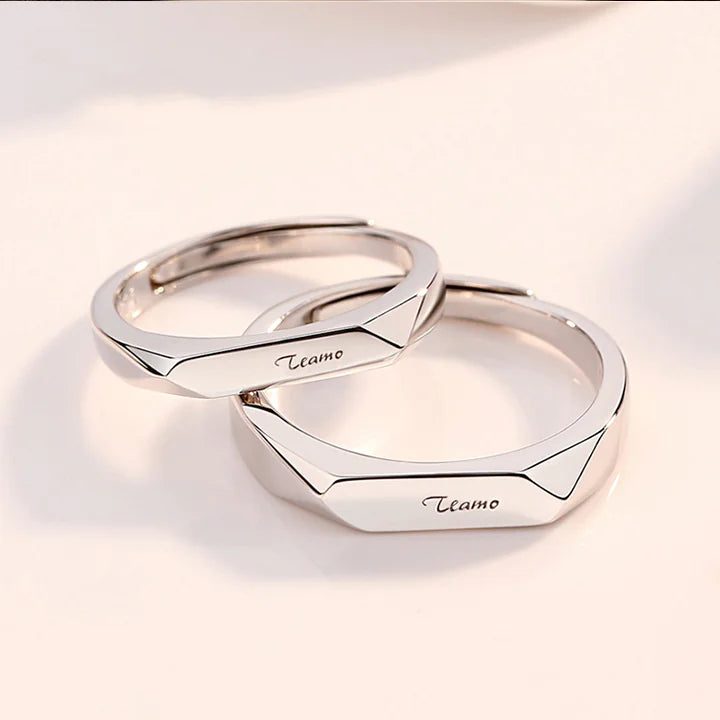 Personalized Custom Fashionable Couple Rings