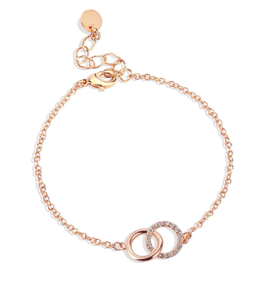 Simple Copper Plated Genuine Gold Bracelet