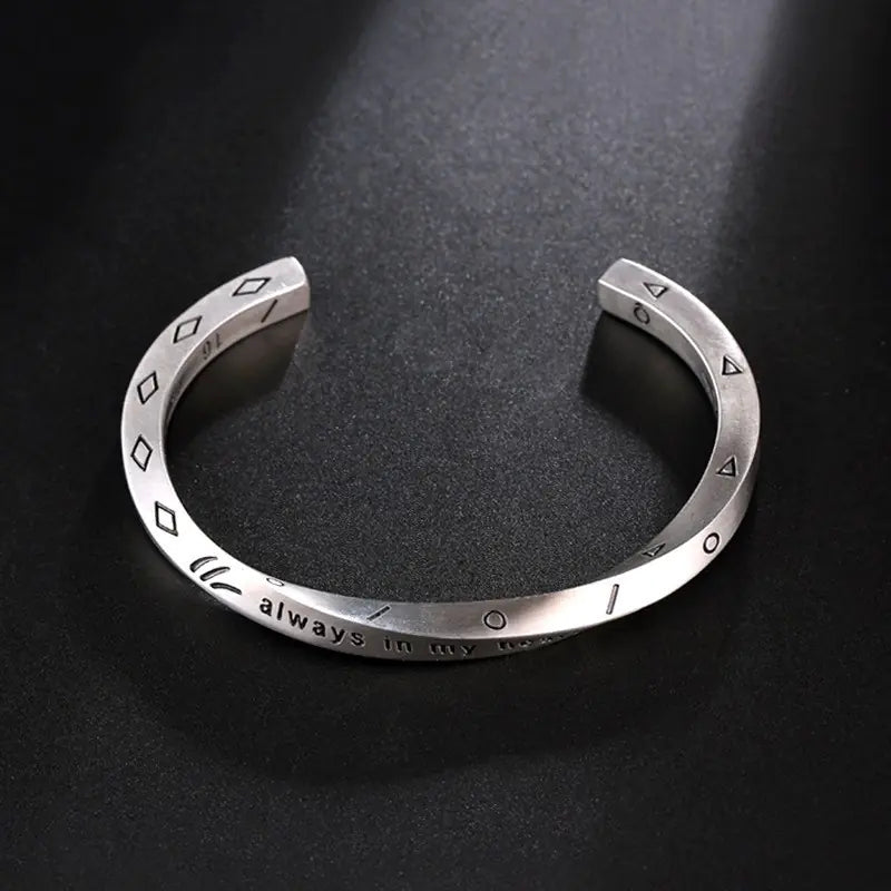 Men's Copper Silver-Plated Bracelet