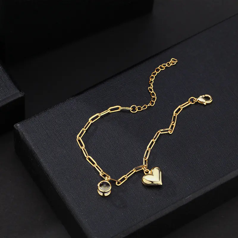 Geometric Projection Bracelet for Women