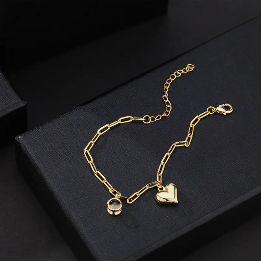 Geometric Projection Bracelet for Women