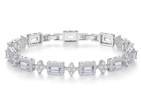 Zircon Bracelet - Silver