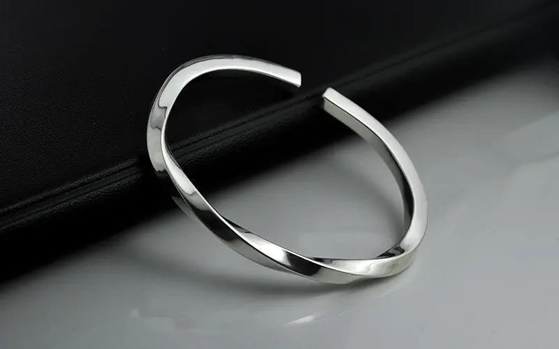 Men's Copper Silver-Plated Bracelet