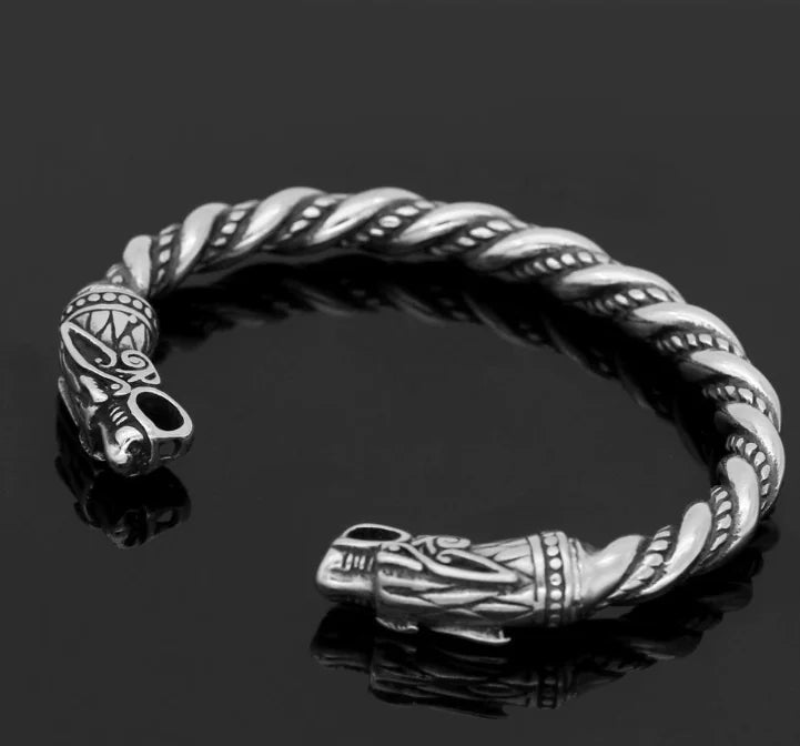 Men's Copper Silver-Plated Bracelet