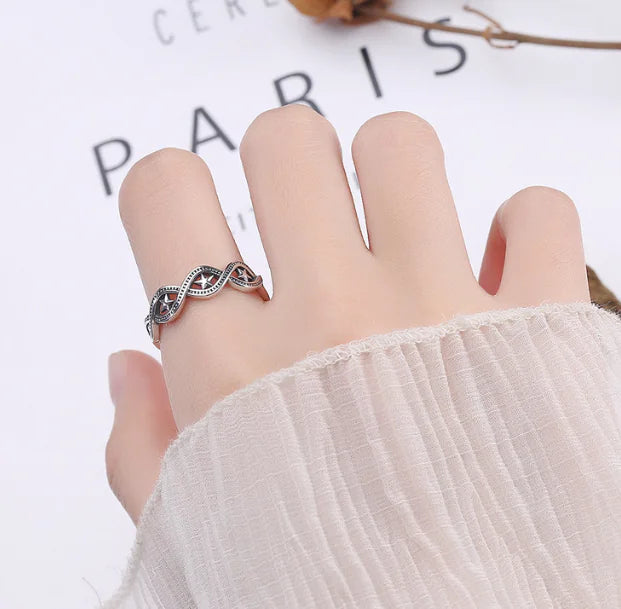 Personalized Simple S925 Silver Ring for Men