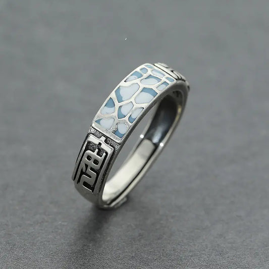 Classic Retro Pattern Rings for Men and Women