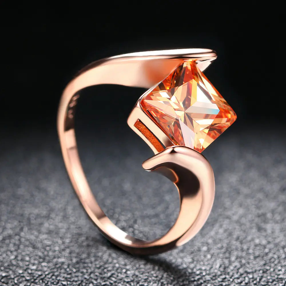 Zirconium Plated Ring for Women