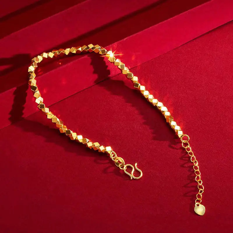 Wholesale Adjustable Simple Vietnamese Gold Bracelet