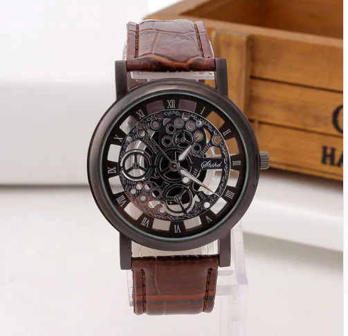 Fashion Hollow Belt Watch for Men and Women