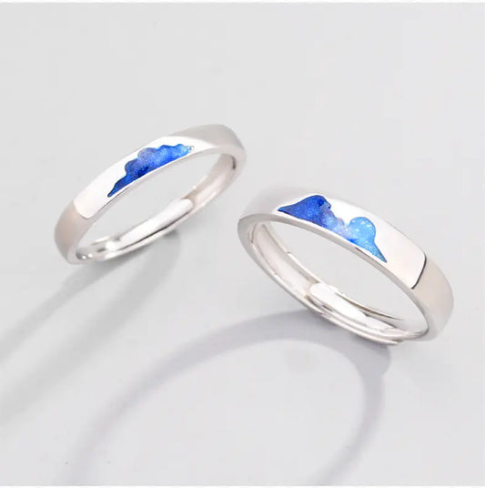 Adjustable Copper Couple Rings for Couples