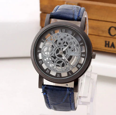Fashion Hollow Belt Watch for Men and Women