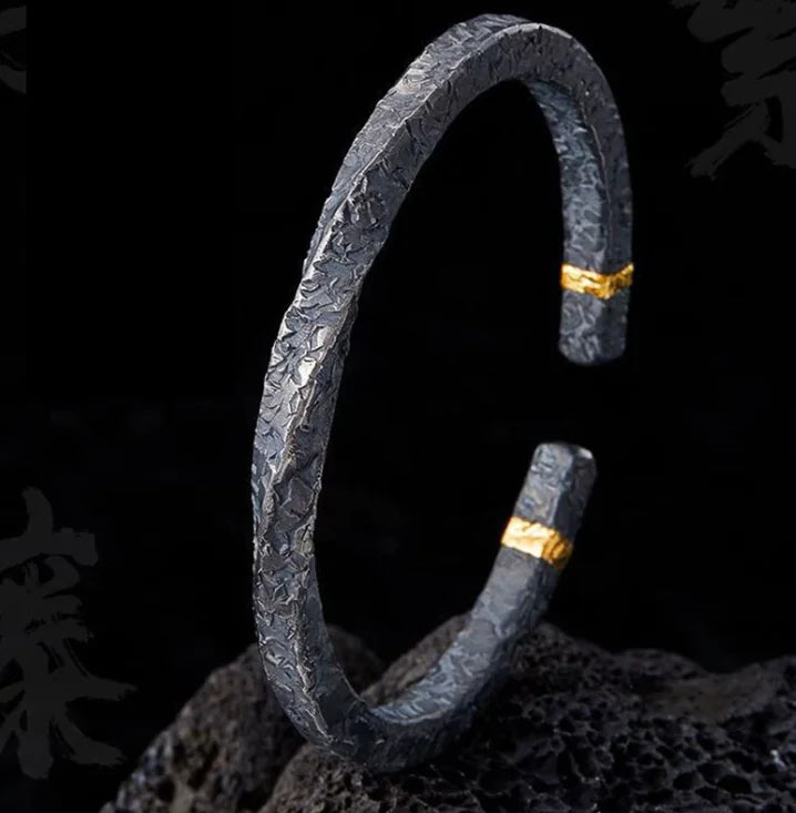 Men's Copper Silver-Plated Bracelet