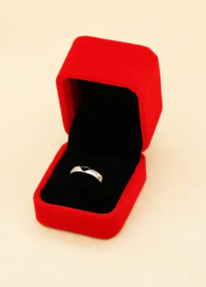 White Jewelry Box for Earrings & Rings