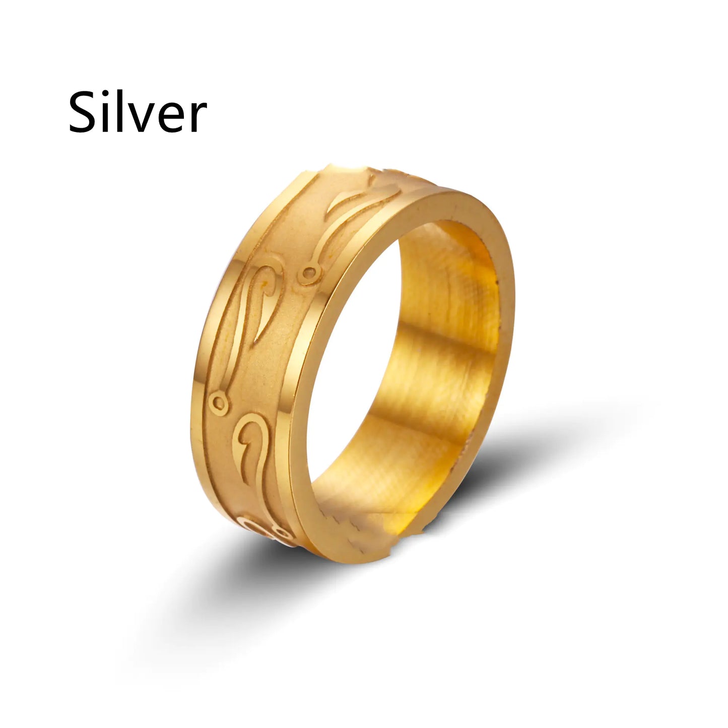 Simple Stainless Steel Ring for Men