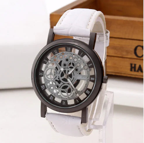 Fashion Hollow Belt Watch for Men and Women