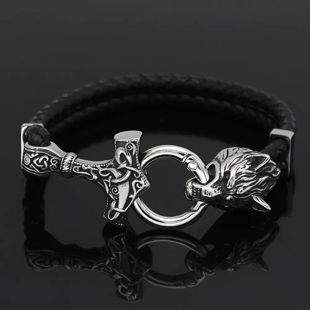 Wolf Bracelet for Men - Unique Personality Jewelry
