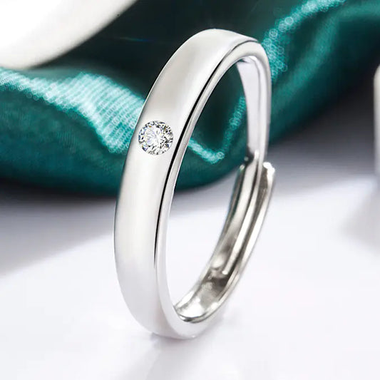 Simple Couple Rings for Men and Women Fashion